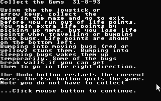 Get Gems atari screenshot
